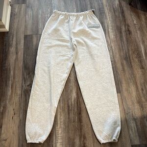 unemployed denim gray sweatpants medium NEW